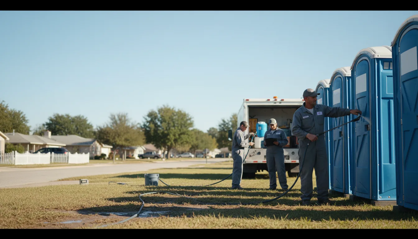 Long-Term Portable Toilet Rental in Hubbard, NE near me
